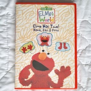 3/$15 🌸 Elmo's World: Elmo Has Two! Hands, Ears, & Feet